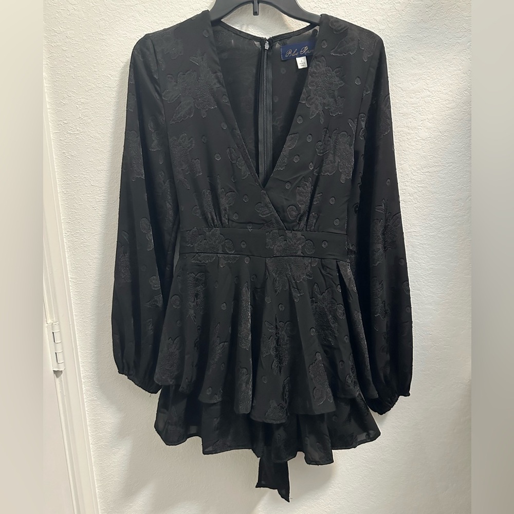 Long sleeve romper, worn once!